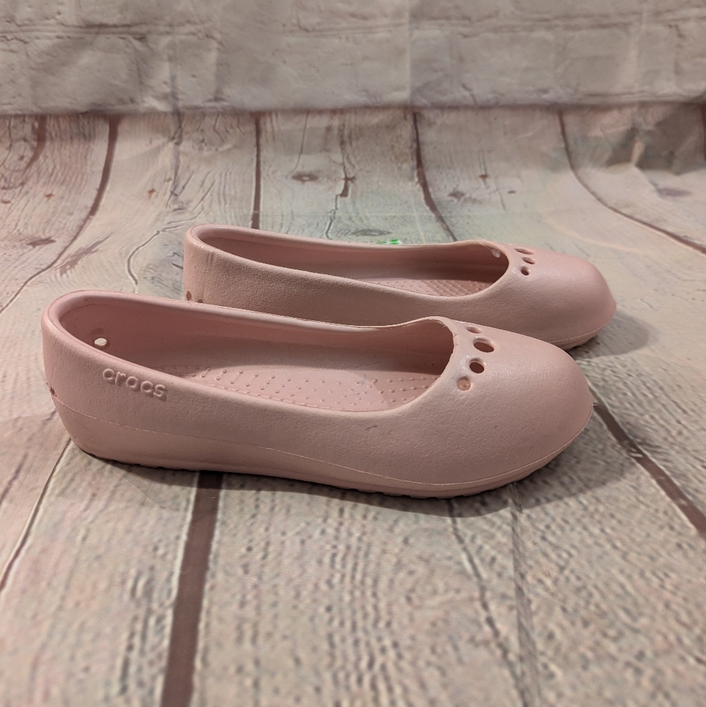Crocs Ballet Shoes Pink Size 4